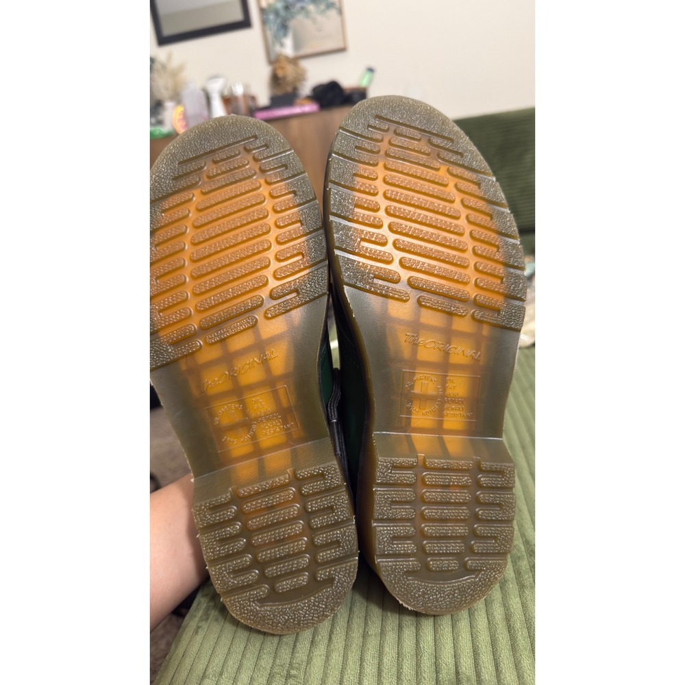 Dr. Martens 1461 Forest Green Smooth Leather 3-Eye Oxford Shoes NWOT Size 6L 5M - Picture 7 of 7